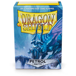 Dragon Shield: Standard 100ct Sleeves - Petrol (Matte)