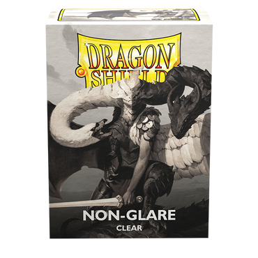 Dragon Shield: Standard 100ct Sleeves - Clear (Non-Glare Matte)