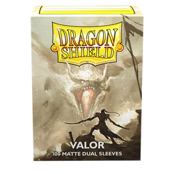 Dragon Shield: Standard 100ct Sleeves - Valor (Dual Matte)