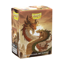 Dragon Shield: Standard Size 100ct Art Sleeves - Wood Snake 2025 (Dual Matte)