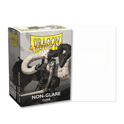 Dragon Shield: Standard 100ct Sleeves - Clear (Non-Glare Matte)