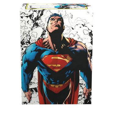 Dragon Shield: Standard 100ct Art Sleeves - Superman Core Full Art (Dual Matte)