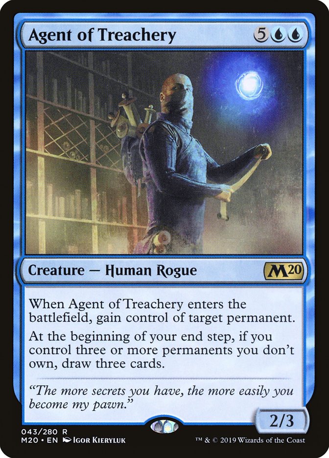 Agent of Treachery [Core Set 2020]