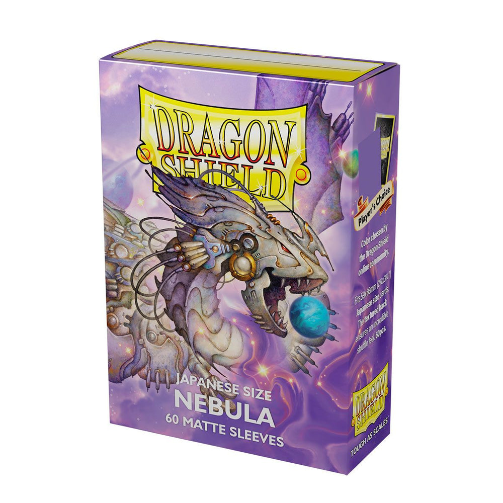 Dragon Shield: Japanese Size 60ct Sleeves - Nebula (Matte)