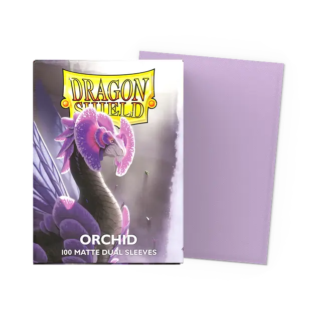 Dragon Shield: Standard 100ct Sleeves - Orchid (Dual Matte)