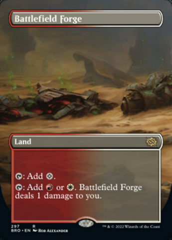 Battlefield Forge (Borderless Alternate Art) [The Brothers' War]