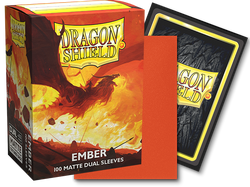 Dragon Shield: Standard 100ct Sleeves - Ember (Dual Matte)