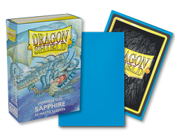 Dragon Shield: Japanese Size 60ct Sleeves - Sapphire (Matte)