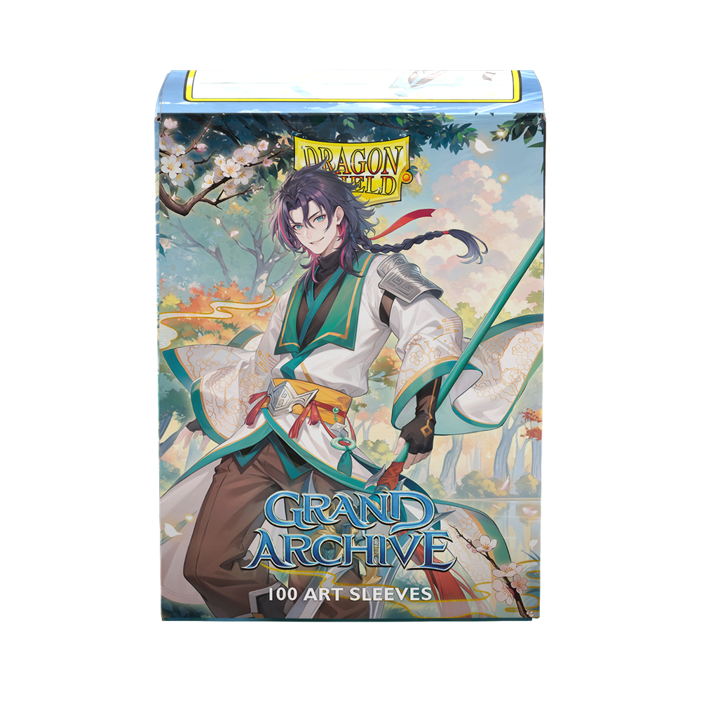 Dragon Shield: Standard 100ct Sleeves - Grand Archive (Jin, Fate Defiant)