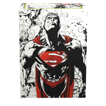 Dragon Shield: Standard 100ct Art Sleeves - Superman Core (Dual Matte)